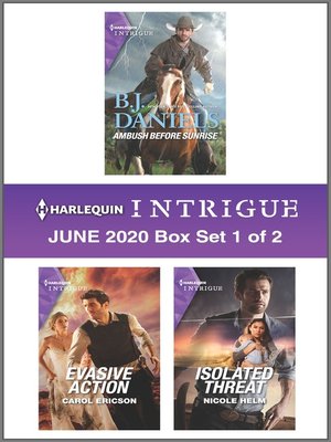 cover image of Harlequin Intrigue June 2020--Box Set 1 of 2
